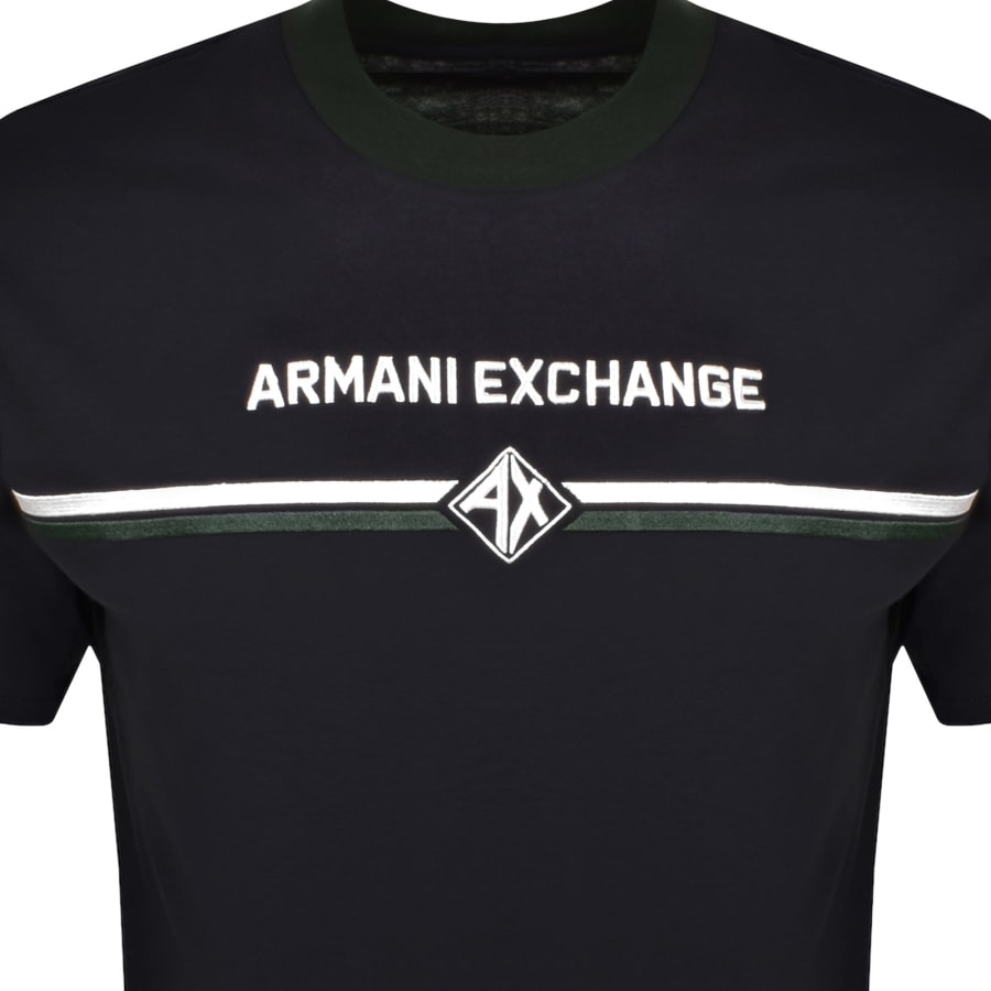 送料関税込み☆ARMANI EXCHANGE ロゴ Tシャツ 関税・送料込【Armani Exchange】A/X 刺繍コットンロゴTシャツ